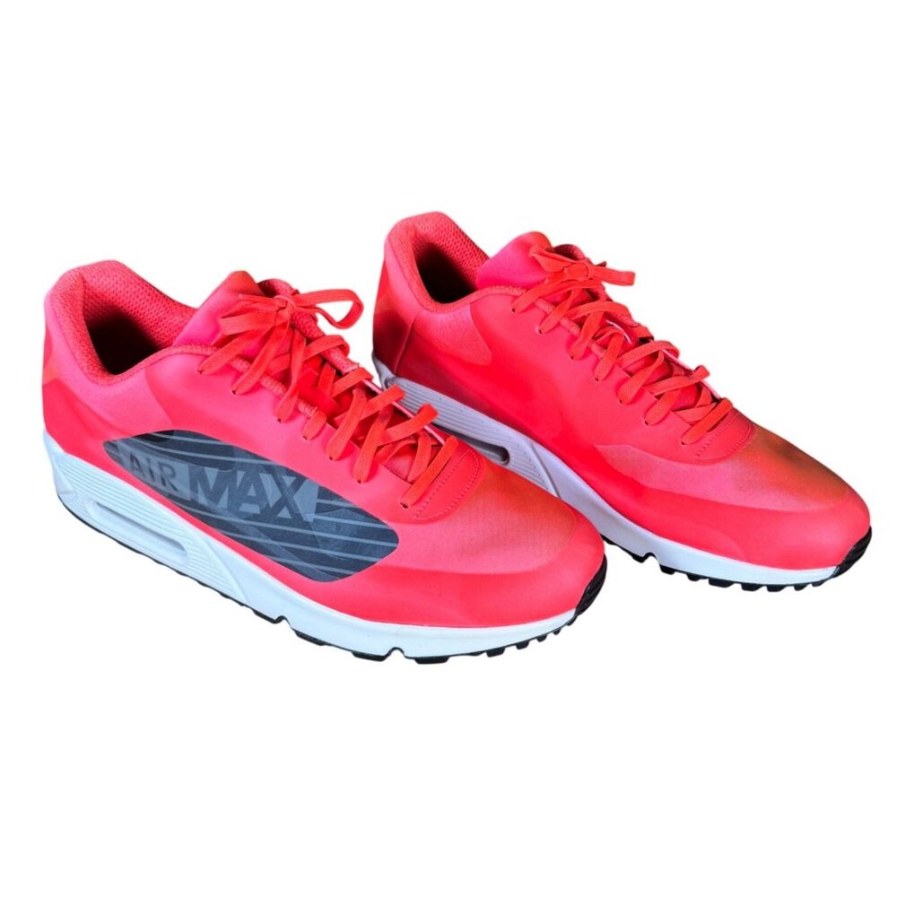 Men's Nike Air Max 90 NS GPX 'Big Logo' Athletic Shoes Orange Size US 14
